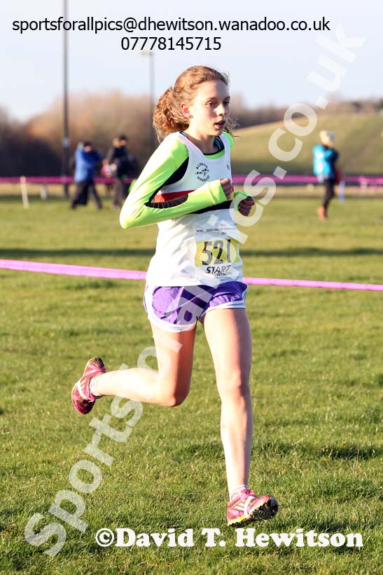 Womens under-17s and 20s North Eastern Cross Country Chanpionships. Photo: David T. Hewitson/Sports for All Pics